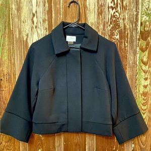 Cropped Boxy Suit Jacket